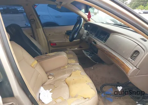 1998 Mercury Grand Marquis from USA, damaged, VIN 2MEFM75W3WX649384